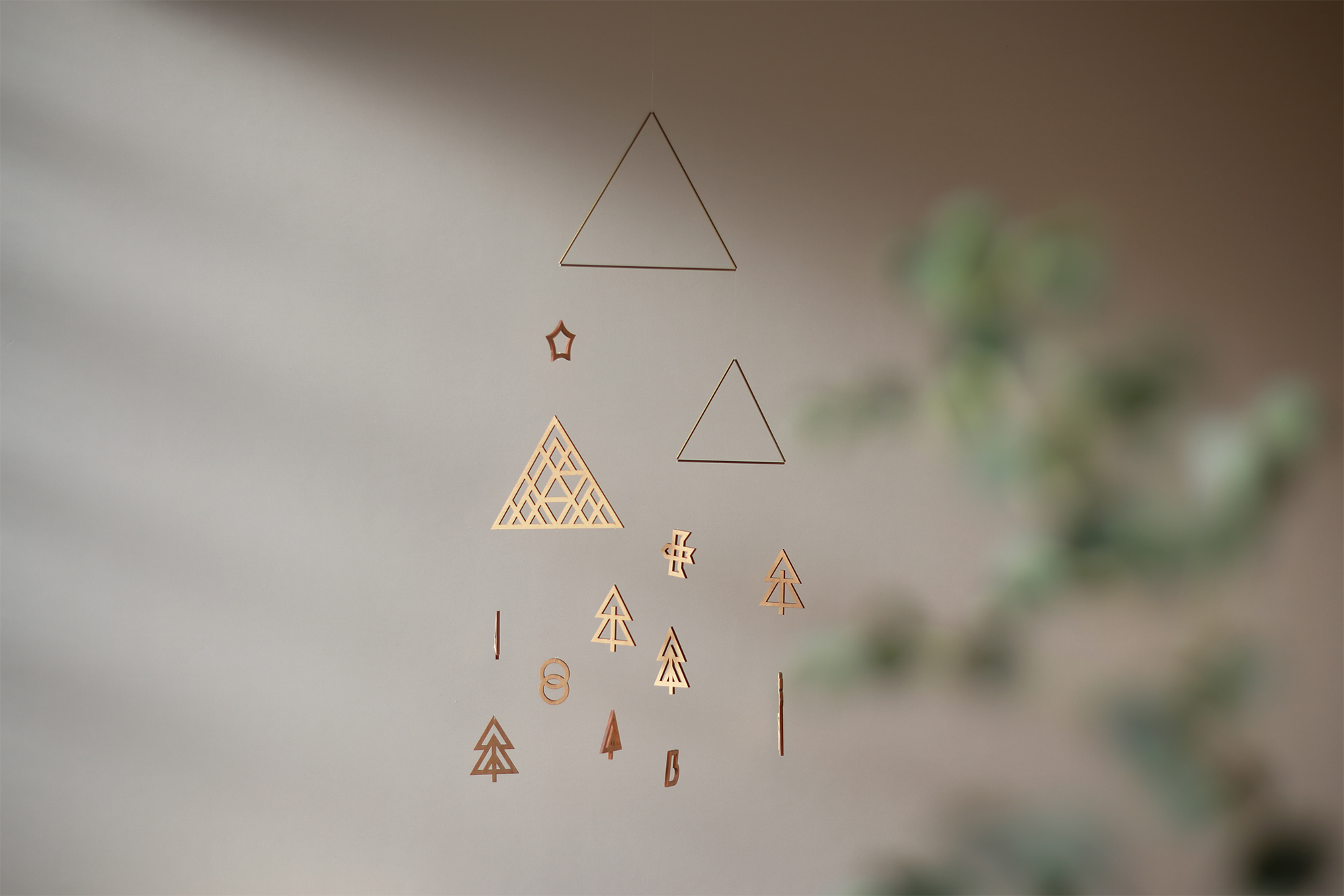 forest mobile / 森のモビール